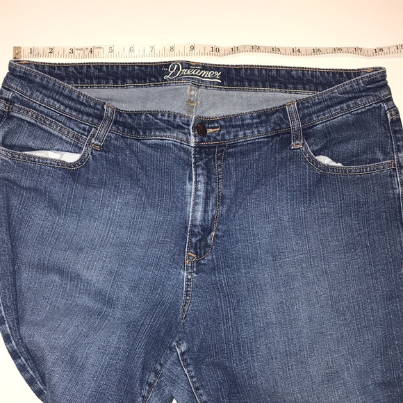 Old Navy Jeans The Dreamer Size 16R Bootcut - Picture 9 of 10